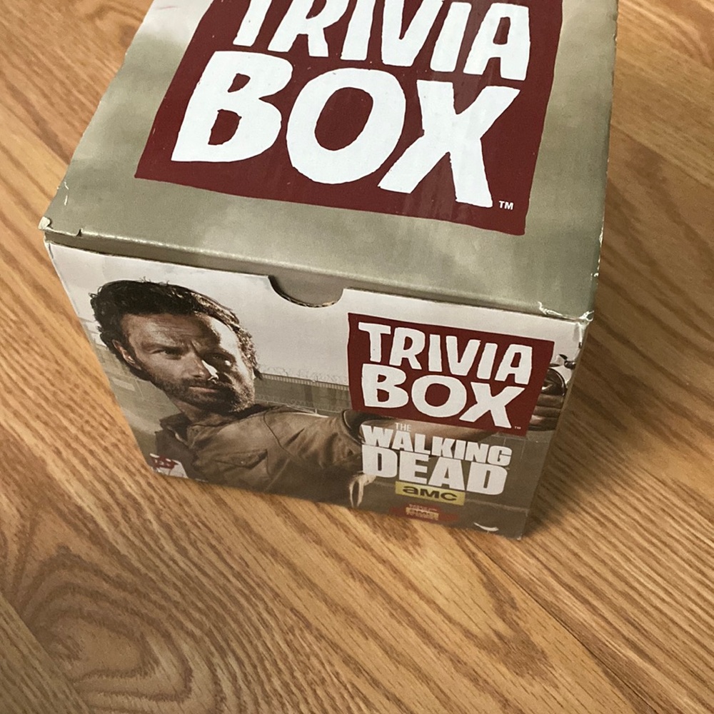 Trivia box The Walking Dead AMC